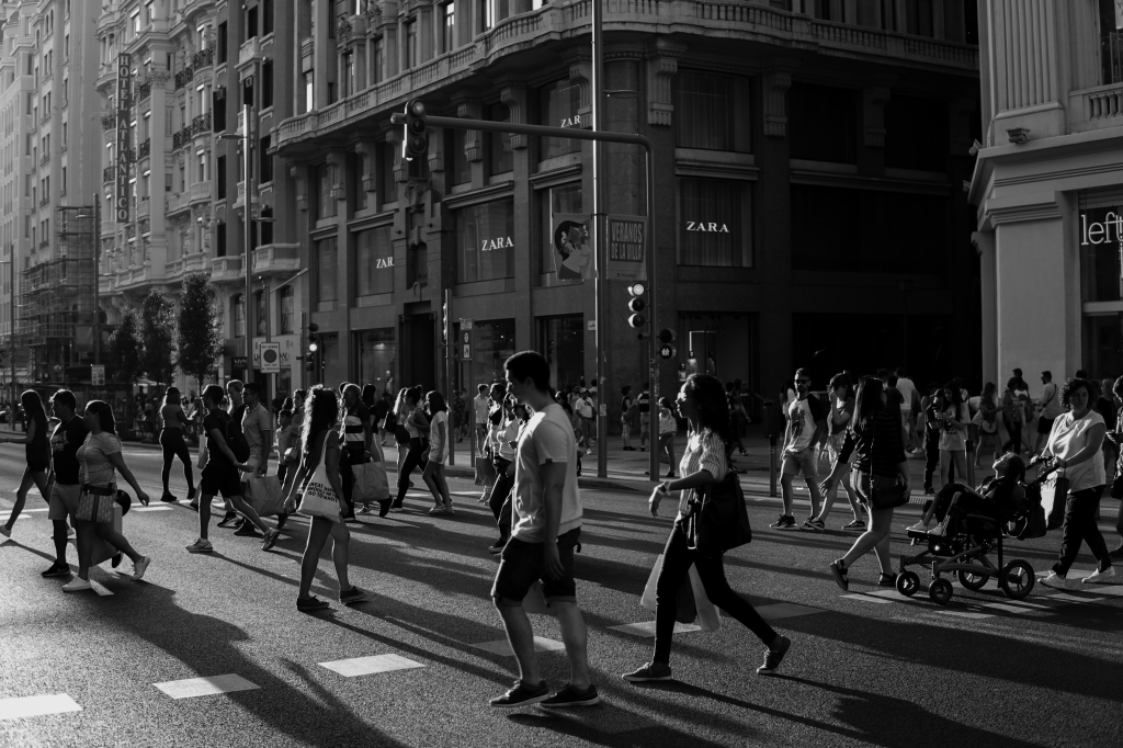 people-walking-on-street-in-grayscale-photography-3846194